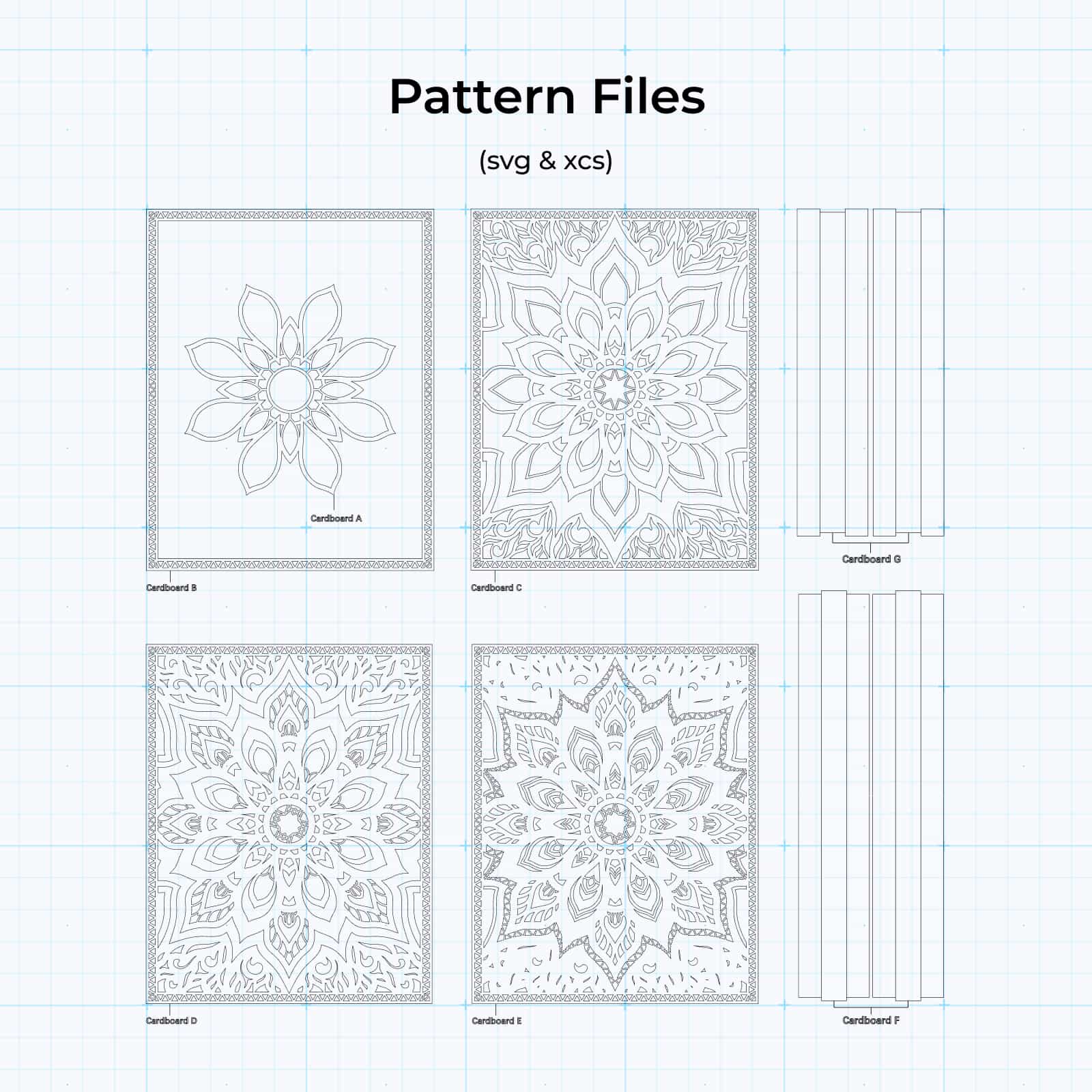 xTool ColorBeam Mandala Kit (materials package) - Image 4